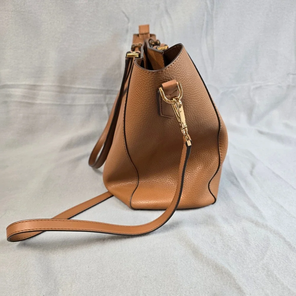 Luggage‎ Brown Pebbled Leather Bag 35H0GKFT9T